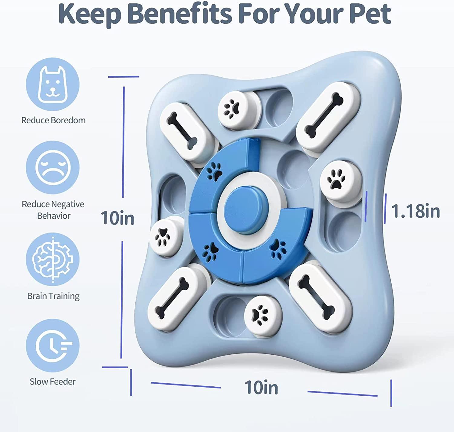 Puzzle Toy For Dogs 2022 New IQ Training Slow Feeder