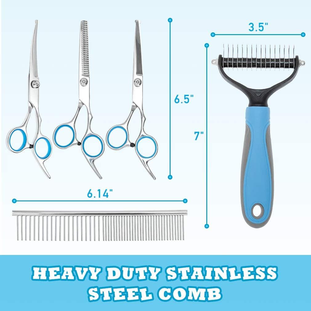 Blunt tip store dog grooming scissors