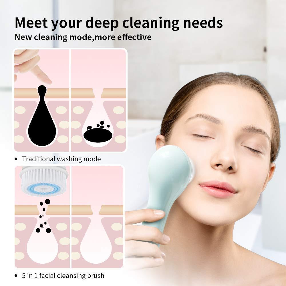 Facial Cleansing Brush Head Replacement, Facial Cleansing Brush Head