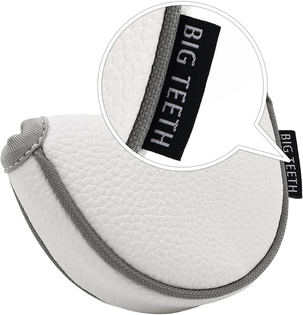 BIG TEETH Golf Blade Putter Head Cover Ping-type Magnetico Club Protector Bomba Per Scotty Cameron Taylormade Odyssey Headcover