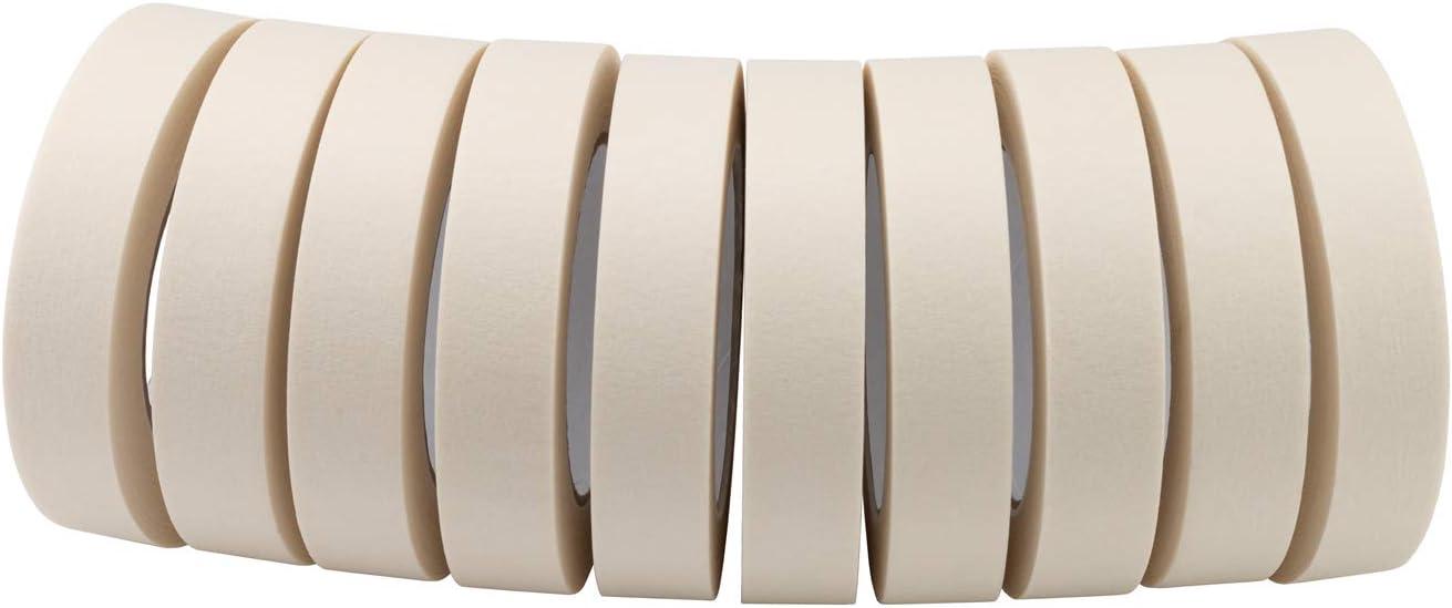 Lichamp Masking Tape 3/4 inch, 20 Pack General Purpose Masking Tape Bulk  Multipack for Basic Use, 3/4 inch x 55 Yards x 20 Rolls (1100 Total Yards):  : Tools & Home Improvement