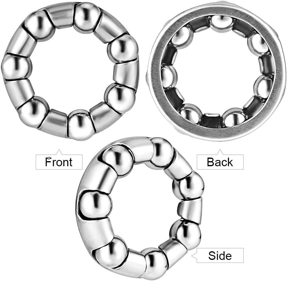 Jaceyon Bike Ball Bearing Retainer Replacement 4 Pcs Mountain Bike