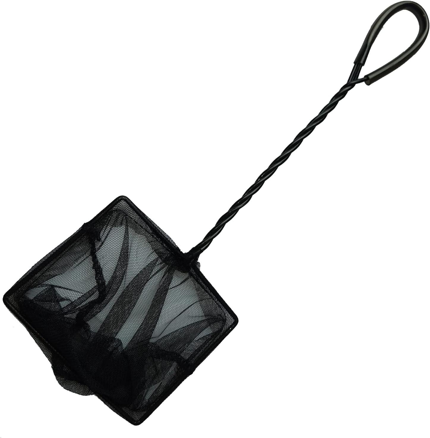 Aquarium Fish Net Super Soft Nylon Mesh Rust Proof 3" 4" 5" 6" 8" 10" 12" 14" Sizes - Fish Net Ideal for Delicate Fish 14" x 10" Net (12.5" Handle) Aquarium Fish Net Super Soft Nylon Mesh Rust Proof 3" 4" 5" 6" 8" 10" 12" 14" Sizes - Fish Net Ideal for Delicate Fish 14" x 10" Net (12.5" Handle)