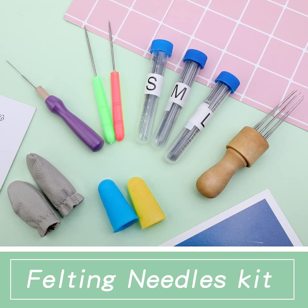 Needle Felting Kit, Needle Felting Supplies With 3 Sizes Needle Felting  Needle