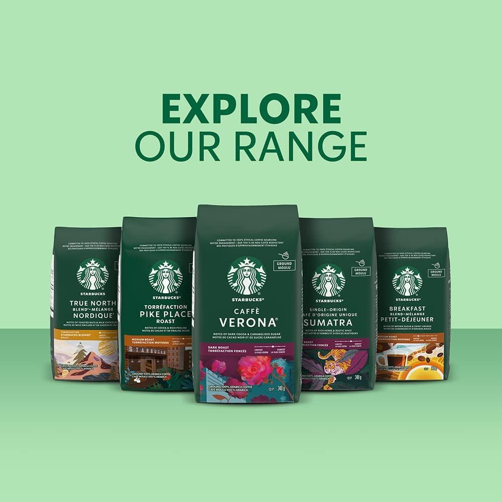 Starbucks Pike Place Roast Ground Coffee Medium Roast 793 Grams