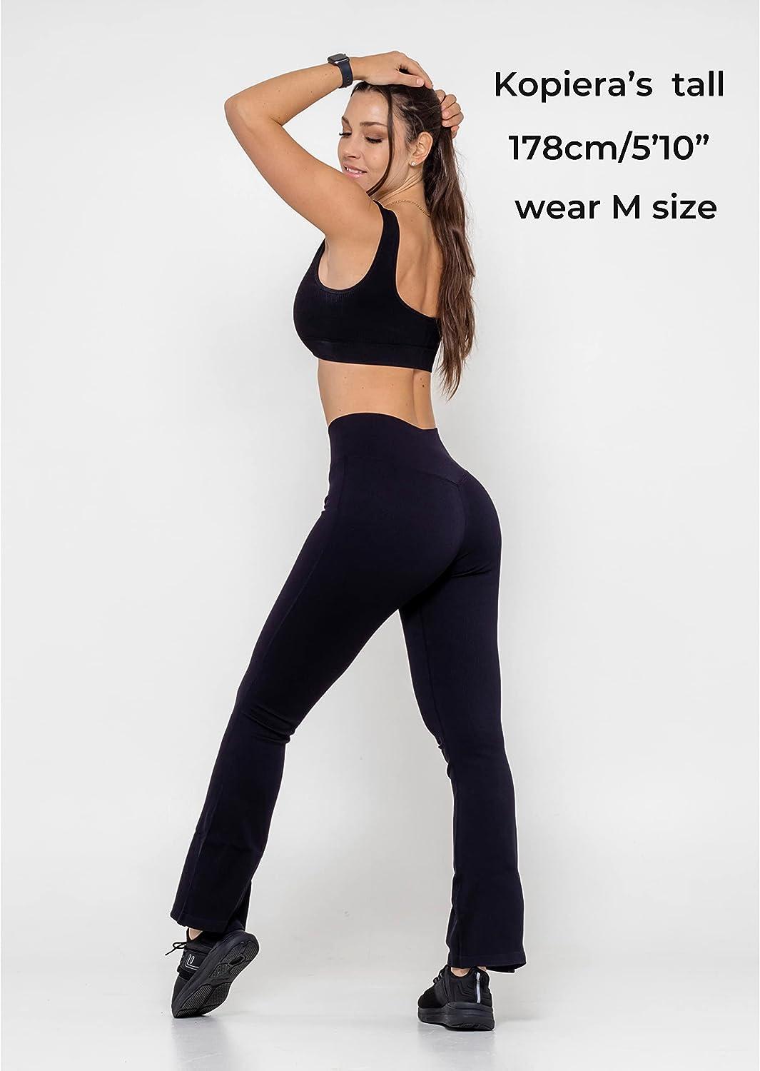  Women's High Waisted Seamless Contour Leggings Ankle Yoga  Leggings Running Workout Tights Black : Clothing, Shoes & Jewelry