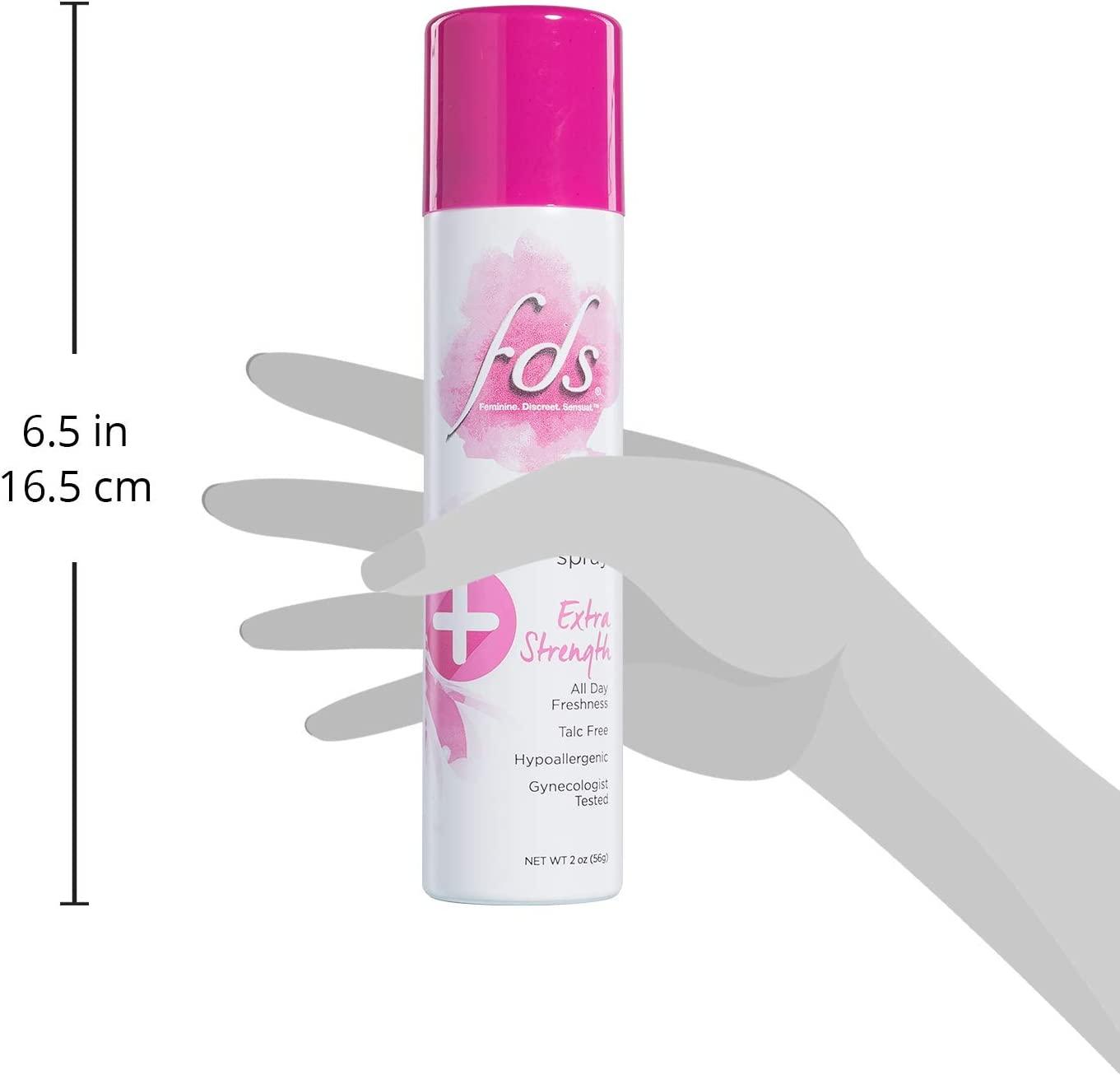 FDS Intimate Deodorant Spray All Day Freshness Variety Pack, Shower