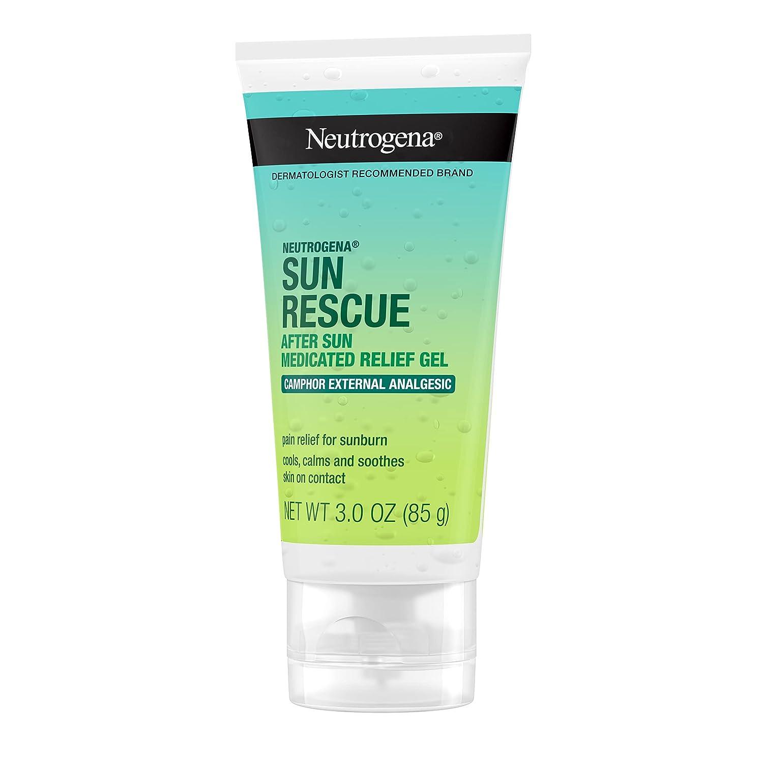 Neutrogena Sun Rescue After Sun Medicated Relief Gel with 0.45 Camphor