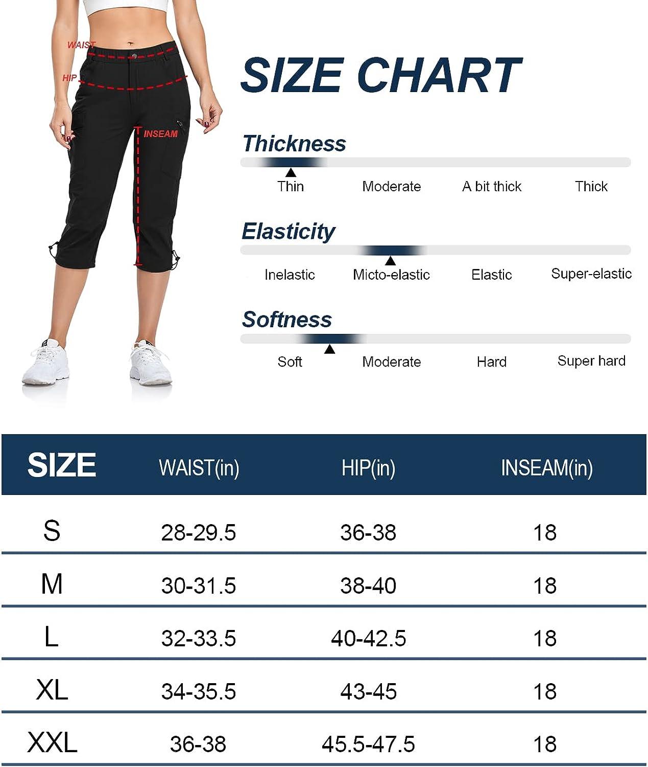 GymBrave Women's Hiking Cargo Pants Quick Dry Outdoor Camping Capris Water  Resistant UPF 50 with Zipper Pockets : : Clothing, Shoes 