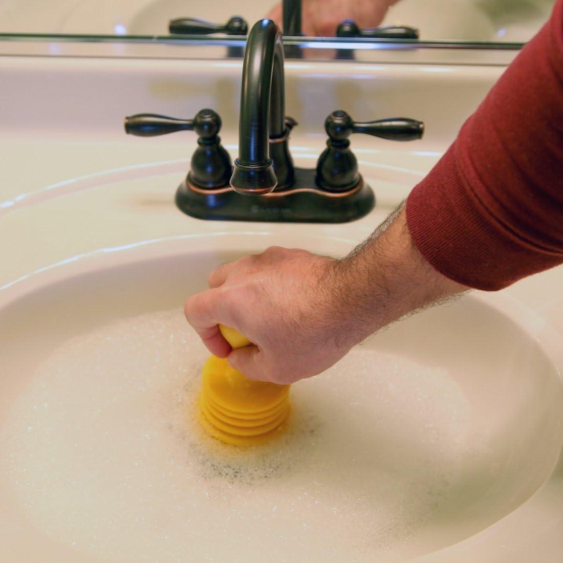 Sink Plunger Mini Home Plunger For All Drain Types Kitchen, Small Hand
