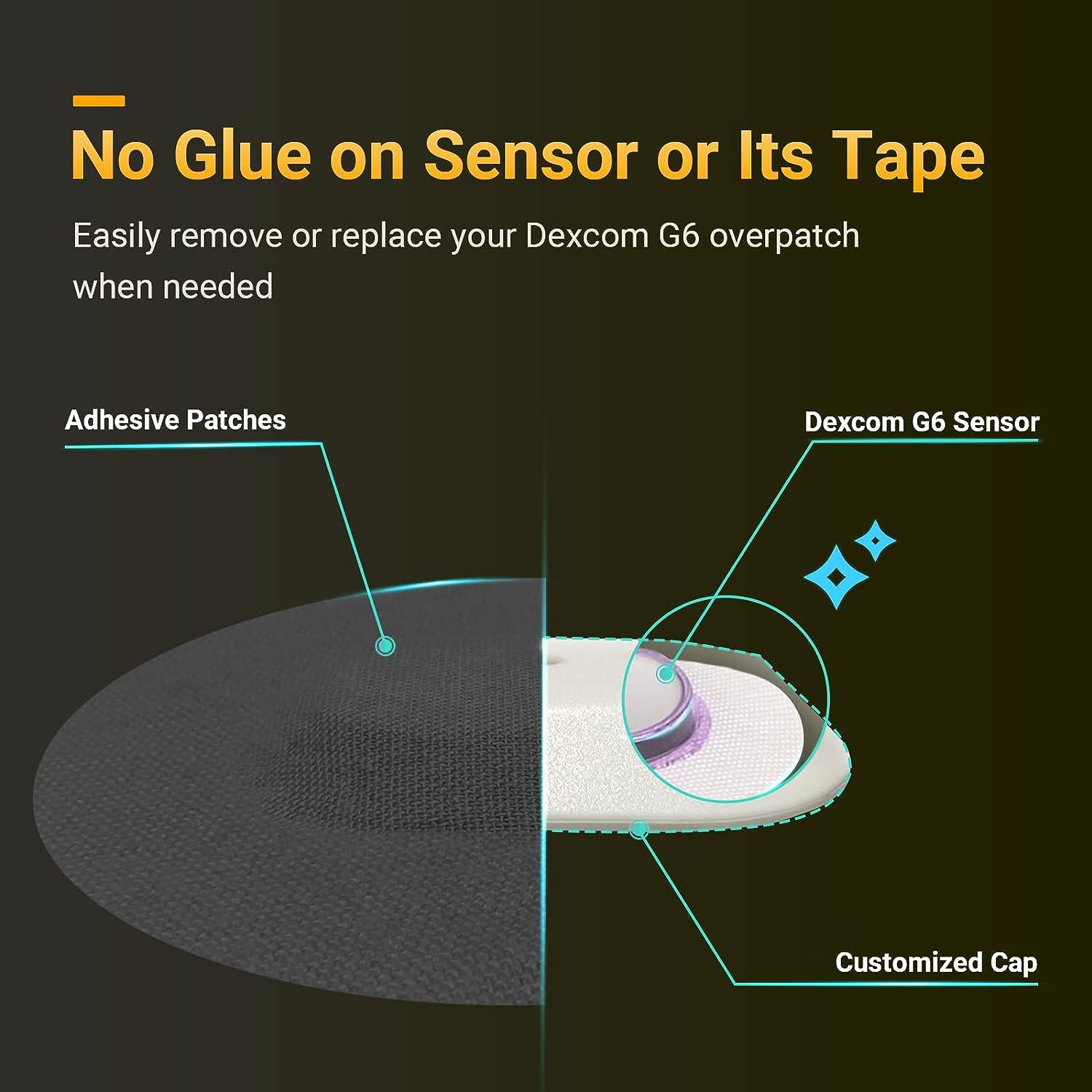 Adhesive Patches for Dexcom G6 Sensor Covers Overpatch Waterproof