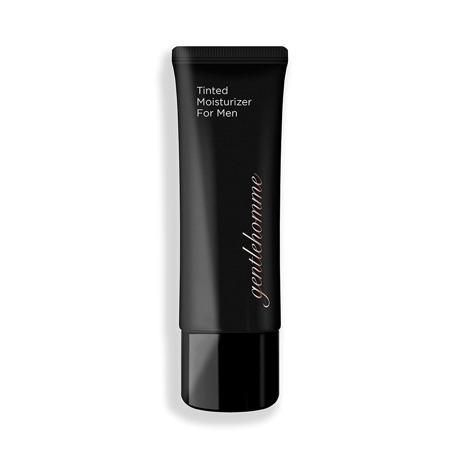 Mens Tinted Moisturizer by Gentlehomme 7in1 CC Cream for Men, All Day NaturalLooking Tan