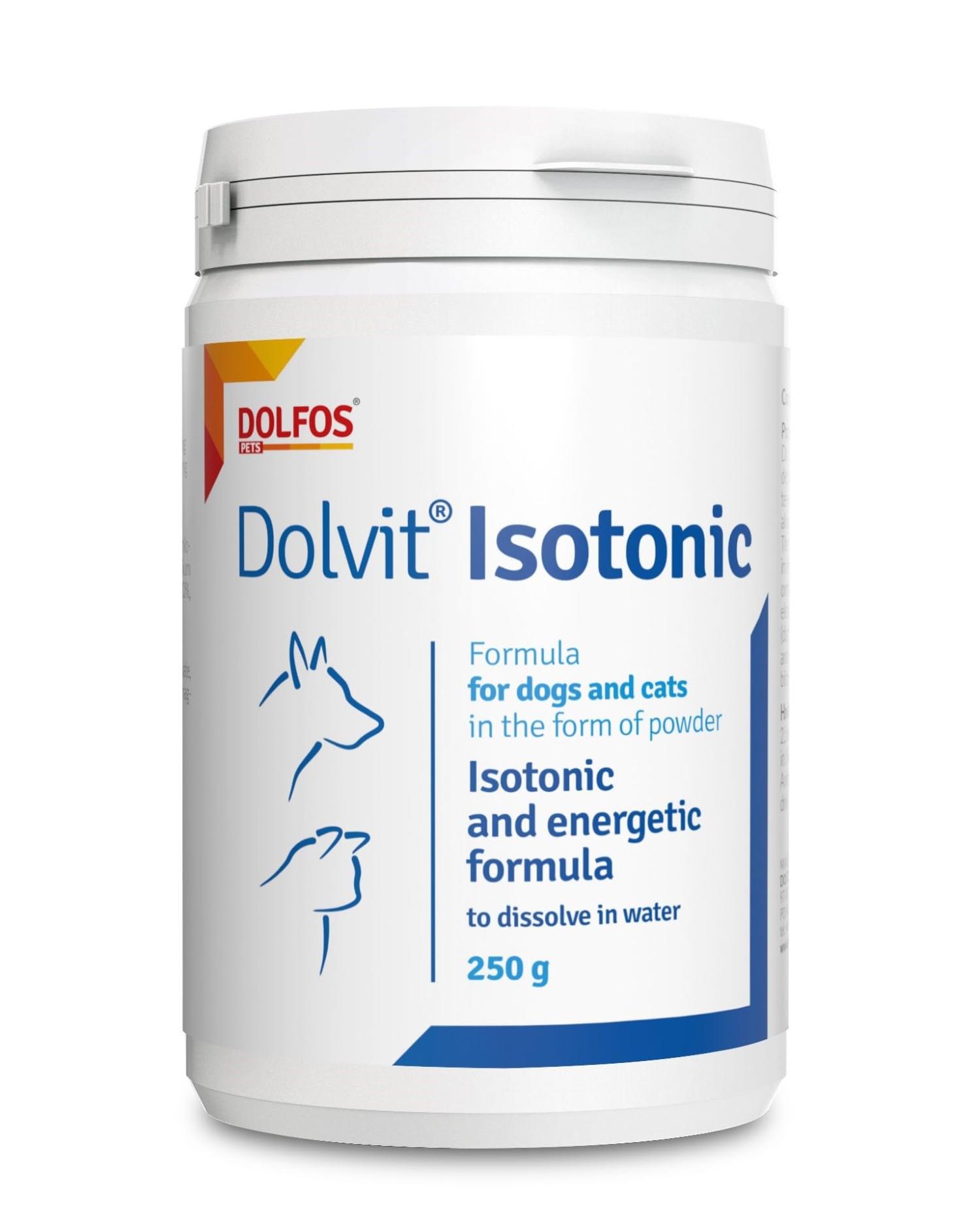 PETS Dolfos Dolvit Isotonic 250g Water Soluble Hydration Electrolytes