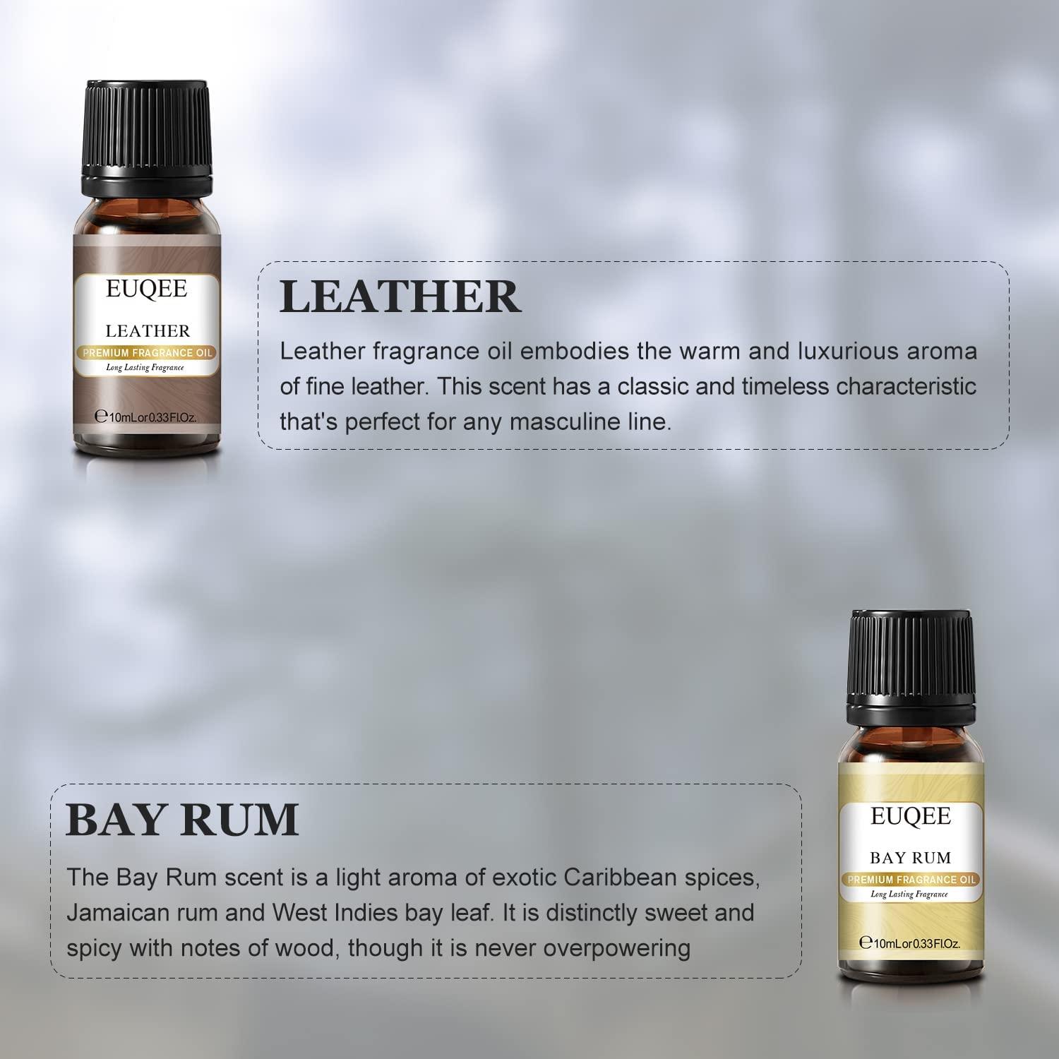  EUQEE Bay Rum Fragrance Oils, 60ml Premium Grade