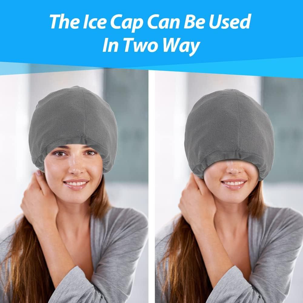 NEWGO Cold Cap Chemo Ice Cap for Cold Therapy Reusable Ice Gel Cap