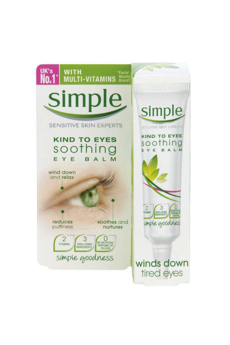 Simple Kind to Eyes Soothing Eye Balm 15ml Pack of 3