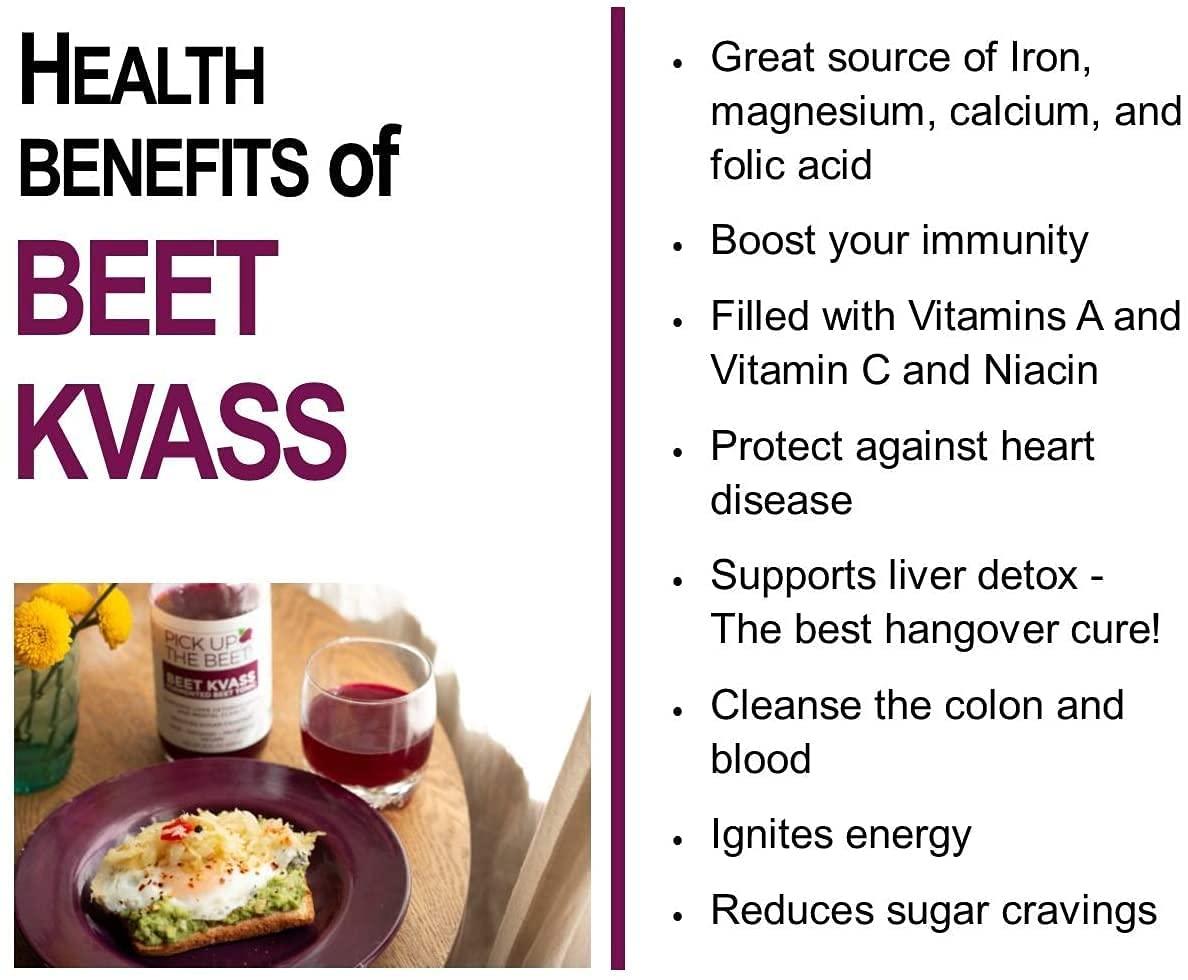 Pick Up The Beet Juice Kvass Nitric Oxide Tonic With Live Cultures