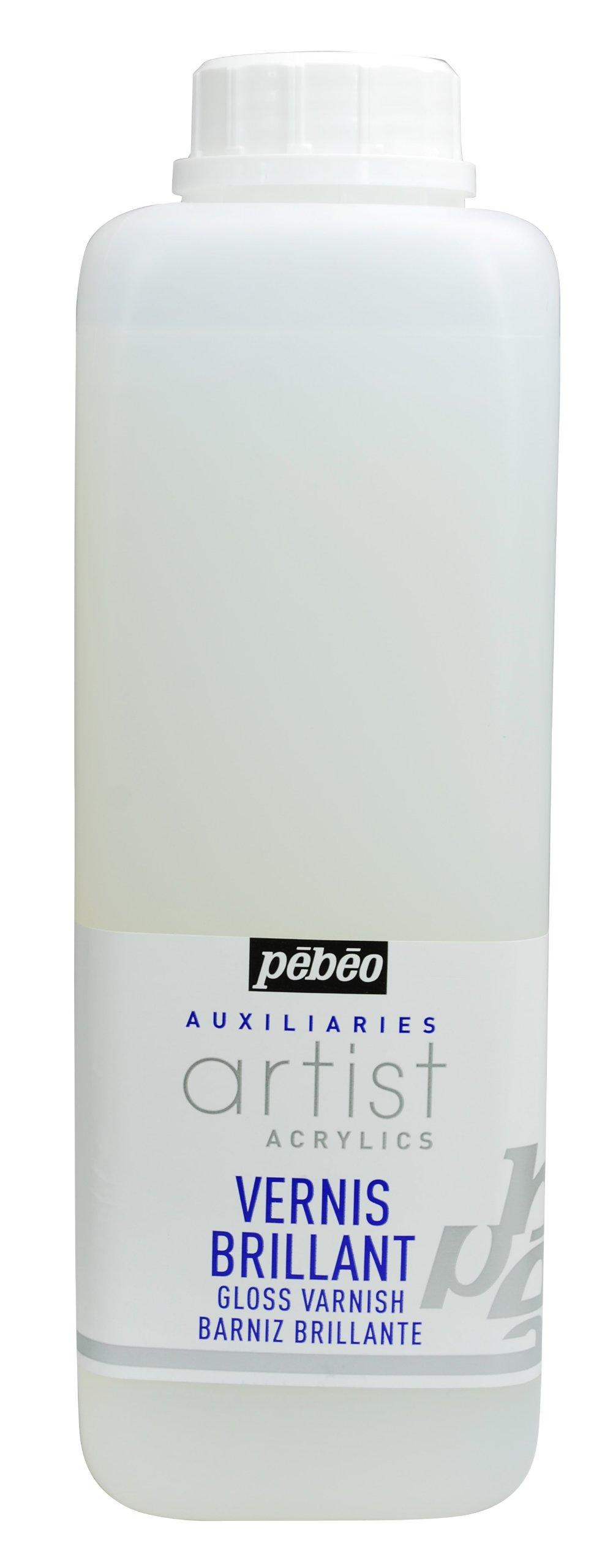 PEBEO Artist Acrylics Auxiliaries Gloss Varnish, 1Liter