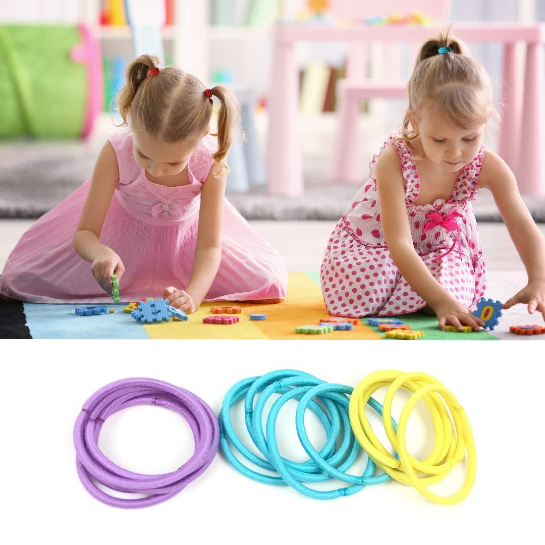 200 Pieces Elastic Hair Ties Mini Hair Bands Tiny Rubber Bands