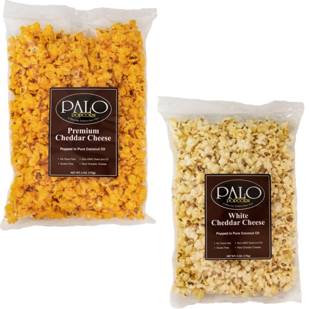 Palo Popcorn Gourmet Cheddar Cheese Variety Pack Gluten Free Snacks