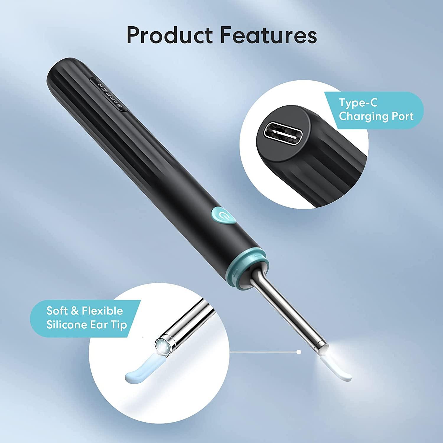 Ear Wax Removal, Ear Cleaner with Camera, Ear Wax Removal Tool with