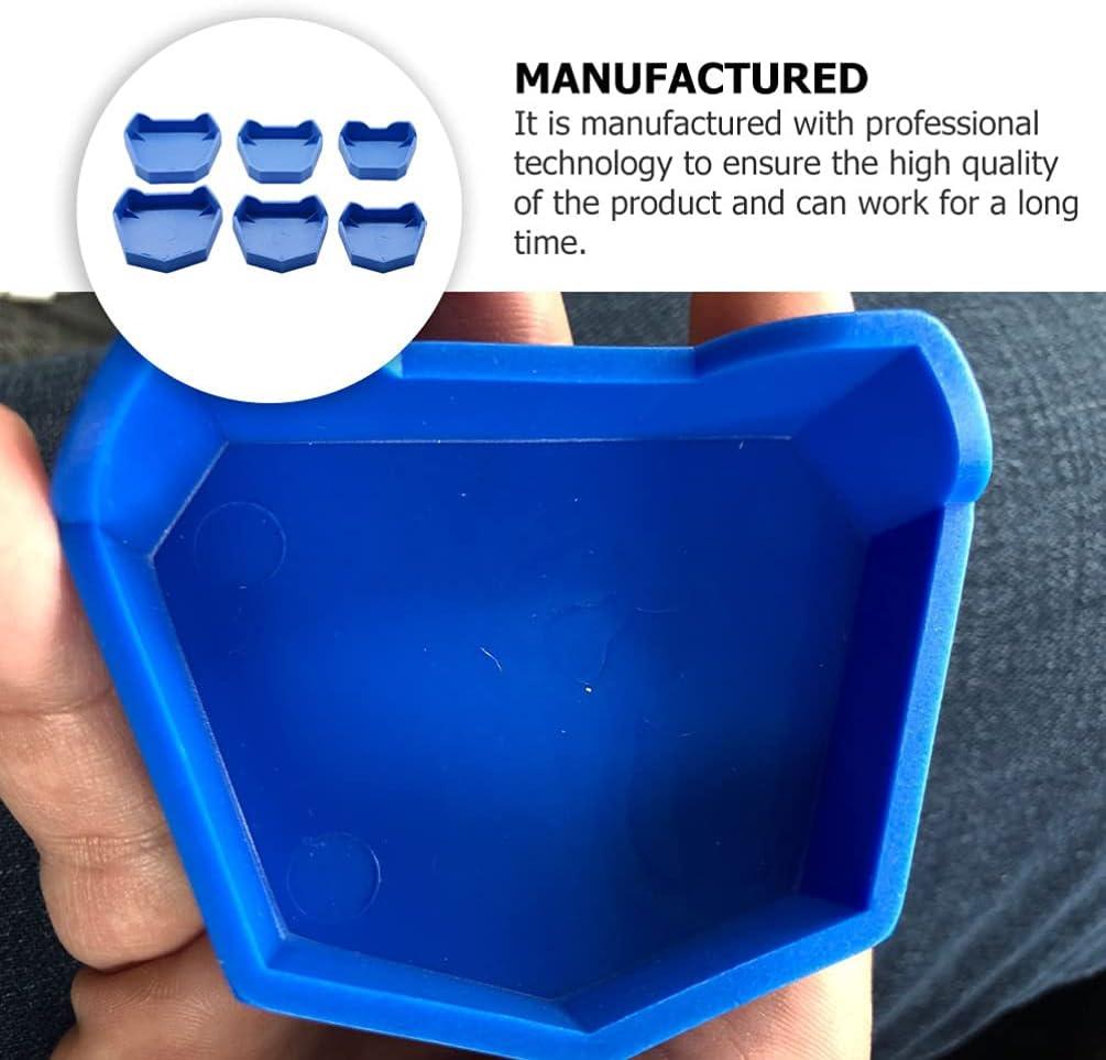 iplusmile 6pcs Silicone Mouthpieces - Dental Lab Model Ex Base Material ...