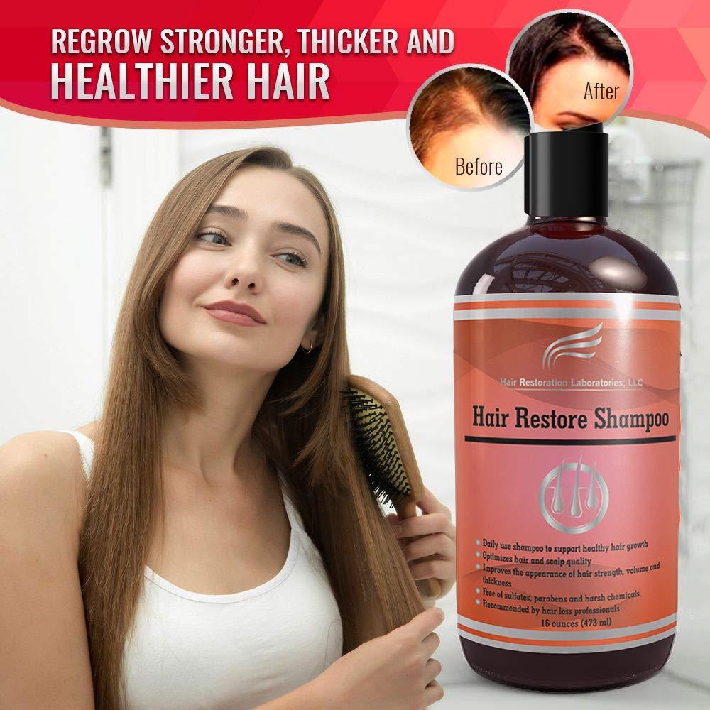 Hair Restoration Laboratories Hair Restore Shampoo DHT Blocker for Hair Loss Prevention