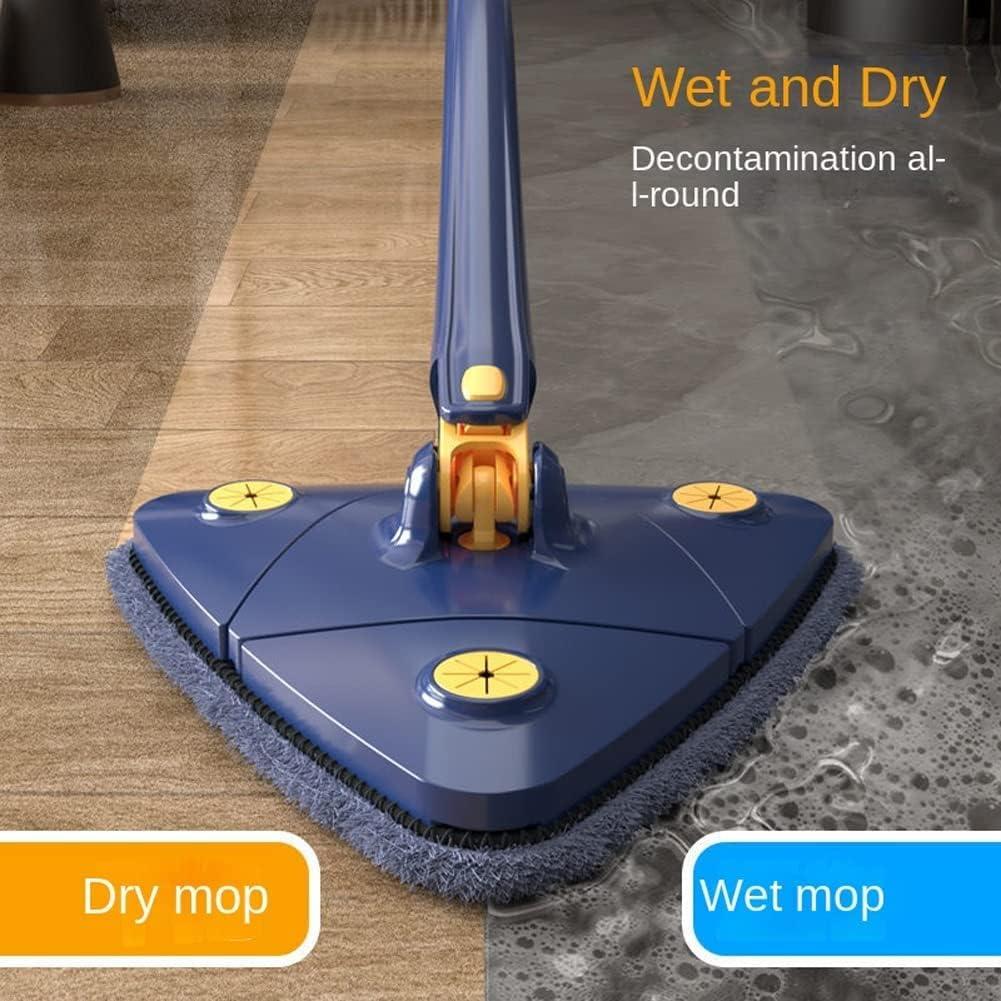 360° Rotatable Cleaning Mop Microfiber Flat Mop Imitation Hand