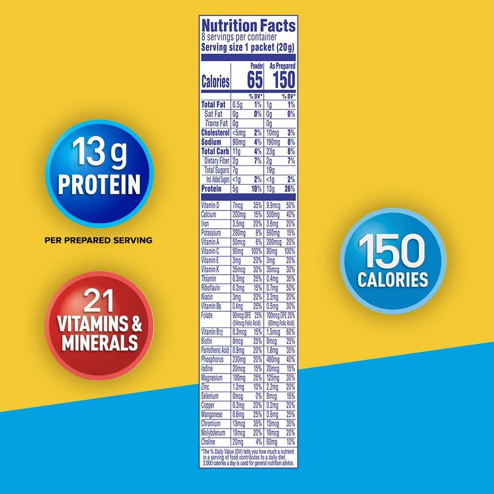 Carnation Breakfast Essentials Light Start Powder Drink Mix Rich Milk