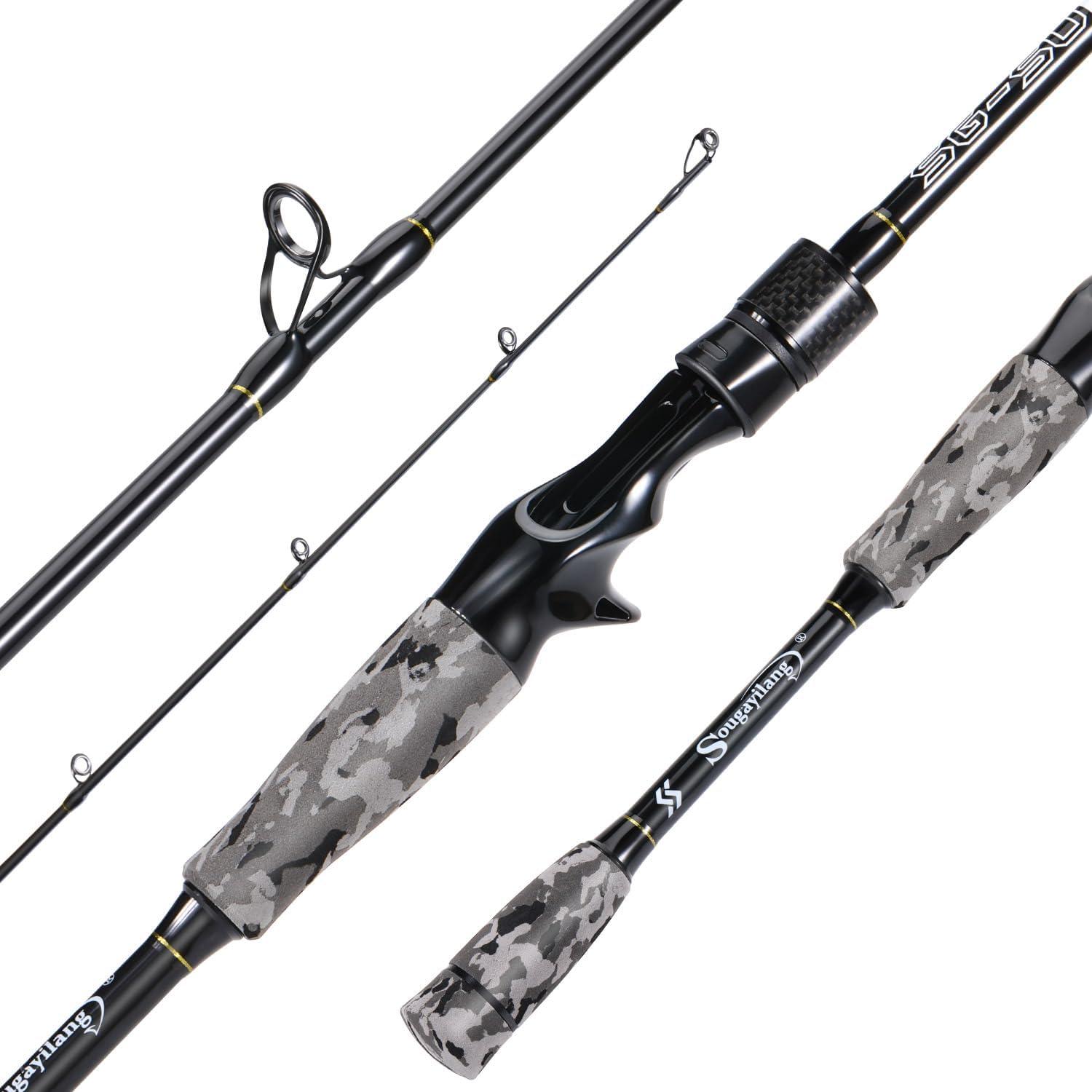 Soougayilang 2-Part Spinning Rod - 2.1m MH Fast Action Fishing Rod for Freshwater & Sea | Durable 28 Ton Carbon Composite with Stainless Steel Guides | Buy Now with Express International Delivery | GoSupps.com Soougayilang 2-Part Spinning Rod - 2.1m MH Fast Action Fishing Rod for Freshwater & Sea | Durable 28 Ton Carbon Composite with Stainless Steel Guides | Buy Now with Express International Delivery | GoSupps.com