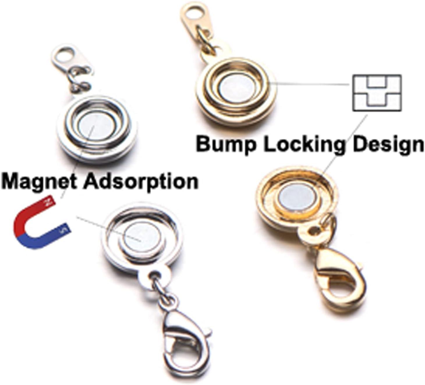 8PCS Creative Jewelry Clasps Jewelry Making Clasps Magnetic Necklace Clasp