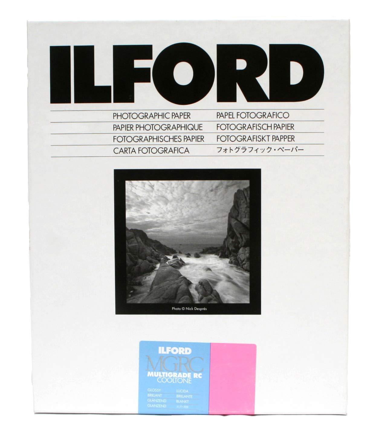 Ilford Multigrade Cooltone Resin Coated (RC) Black & White Paper (8 x