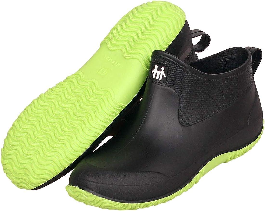 Celanda Waterproof Rain Boots for Women Non-Slip Ankle Garden