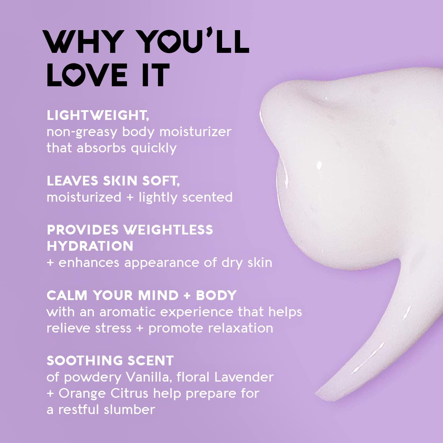 Natures Beauty Lavender Chamomile Sleep Body Lotion Sleep Well with