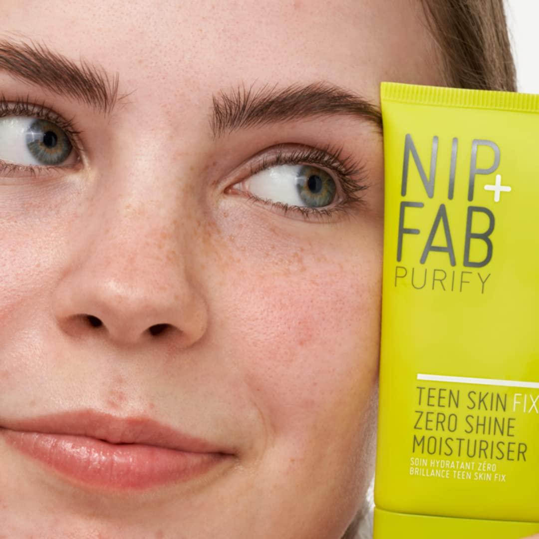Nip + Fab Teen Skin Fix Zero Shine Face Moisturizer with Niacinamide