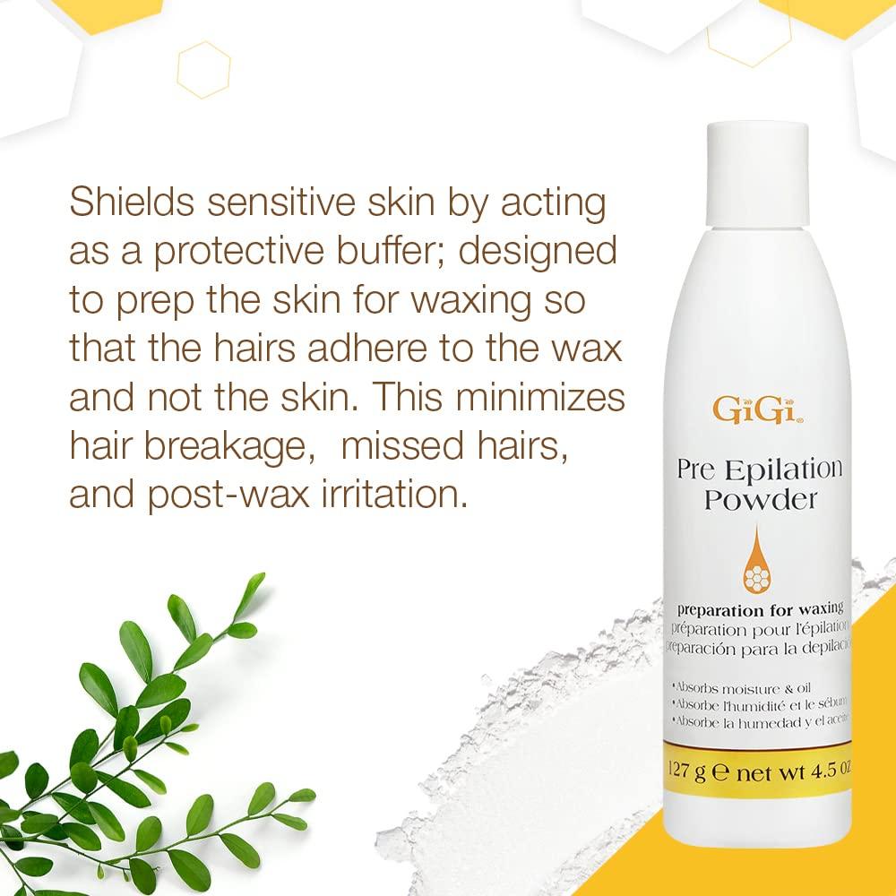 GiGi Pre Epilation Dusting Powder 4.5 Ounce
