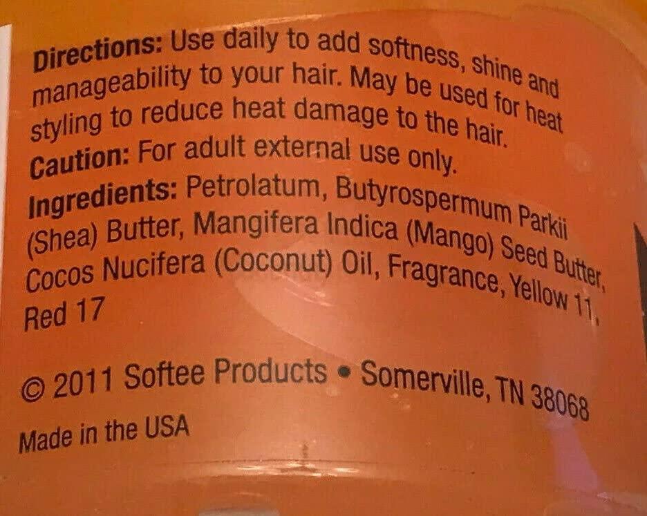 Softee Mango Butter Hair/Dress (Pack of 2)