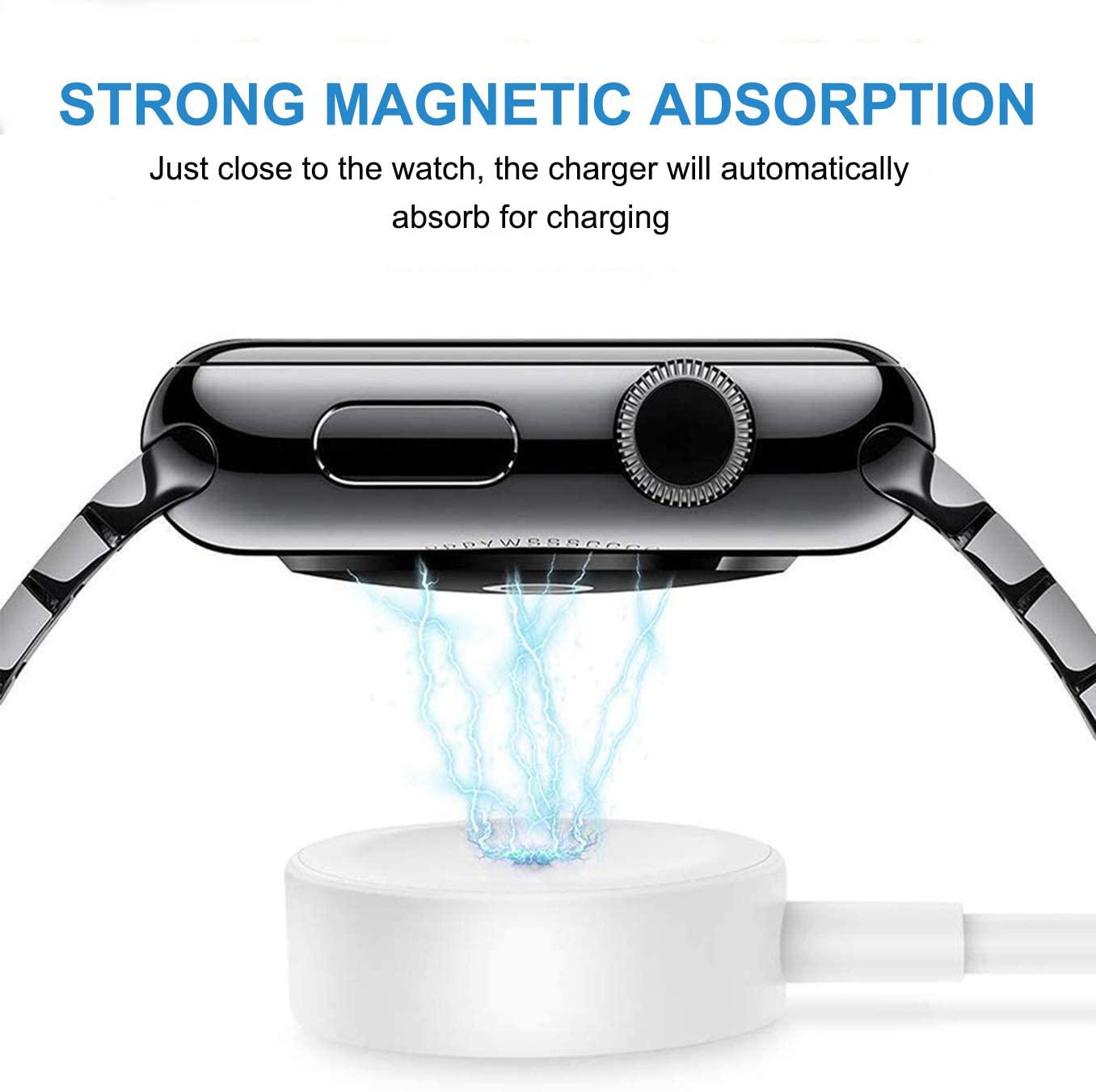 Apple Watch Charger with Magnetic Charging Cable and USB
