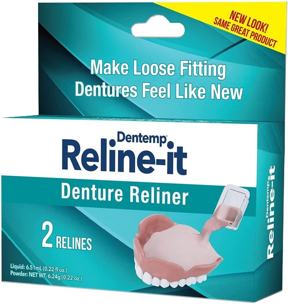 Dentemp RelineIt EasytoUse Denture Reliner for a Comfortable Fit
