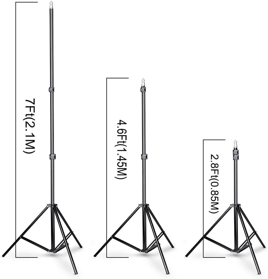 SLOW DOLPHIN Photo Video Studio 10Ft Adjustable Backdrop Support System