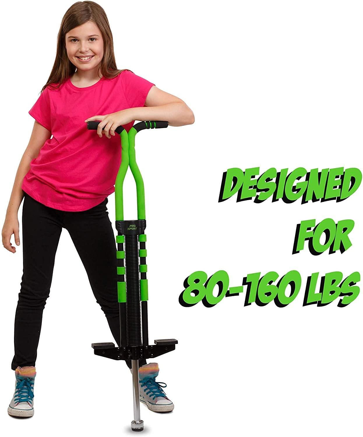 New Bounce Pogo Stick for Kids Pogo Sticks for Ages 9 and Up, 80 to