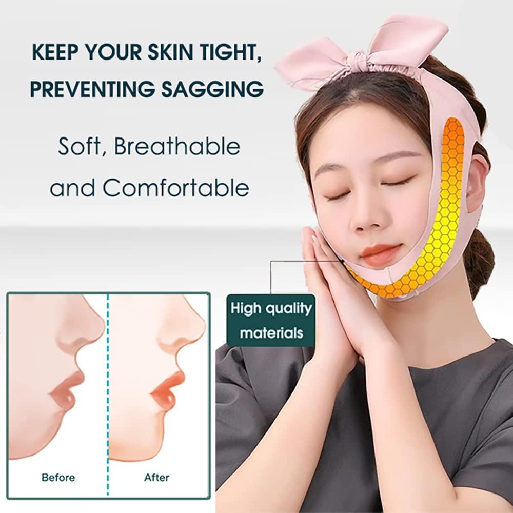 KKSS Double Chin Reducer for Women Face Lift Tape and Jawline