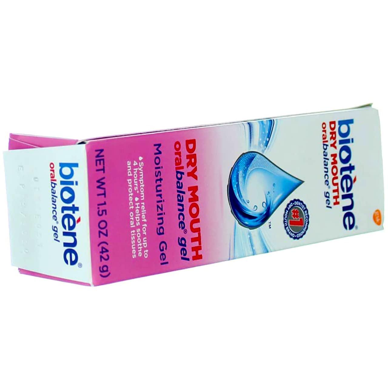 Biotene Oralbalance Dry Mouth Moisturizer Gel 1.50 oz (Pack of 5) 1.50