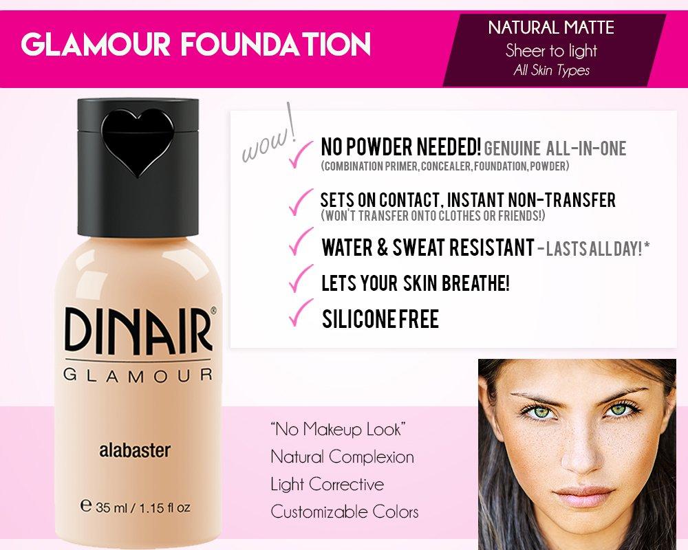 Dinair Airbrush Makeup Foundation, Fair Shades