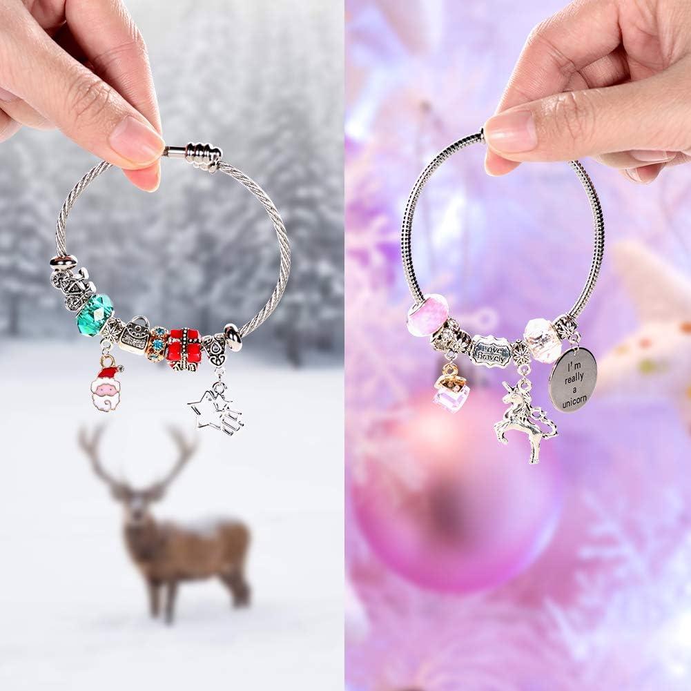 COO&KOO Charm Bracelet Making Kit Unicorn Girls Toy for Creativity