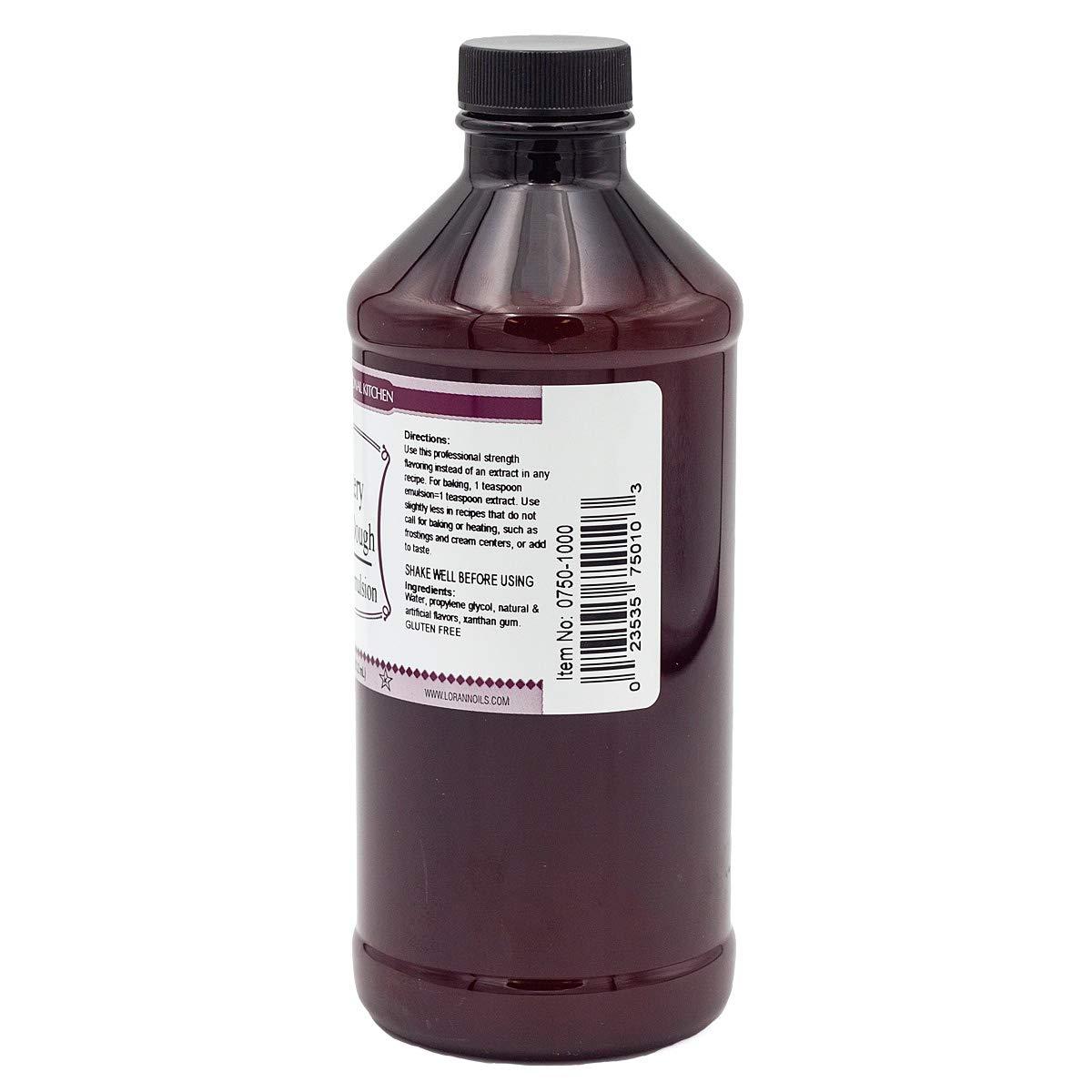 LorAnn Buttery Sweet Dough Bakery Emulsion, 16 ounce bottle