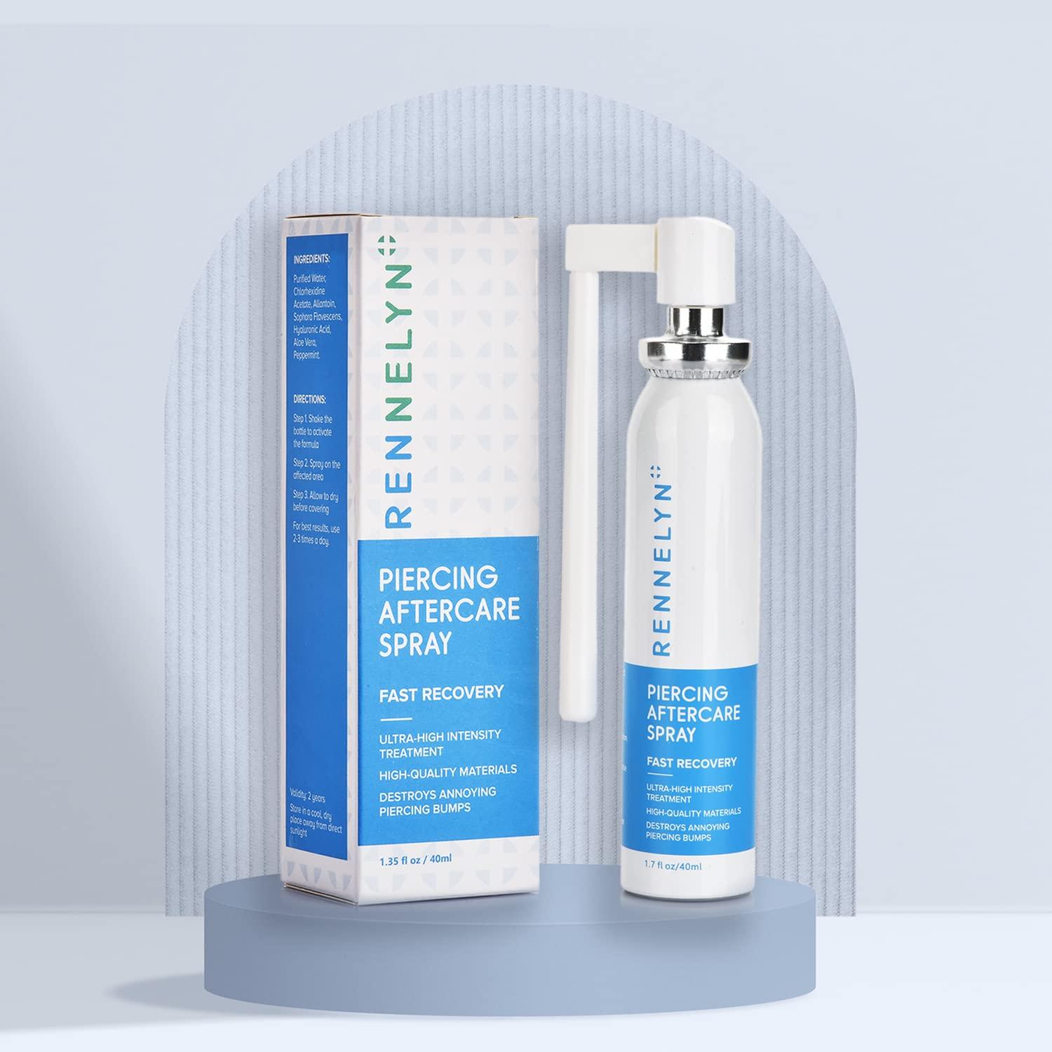 Rennelyn Piercing Aftercare Spray Piercing Cleaning Solution to Shrink