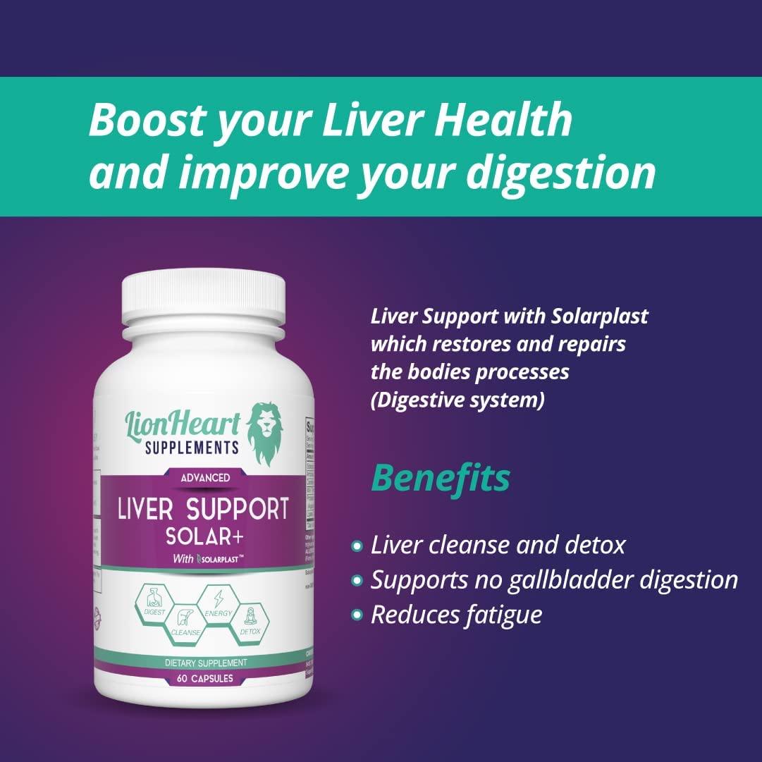 Liver Support Detox Cleanse & Repair Supplement Doctor Formulated No
