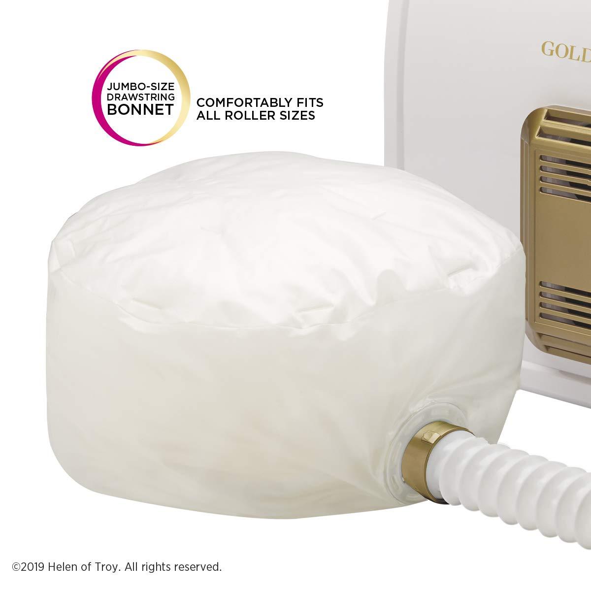 Gold 'N Hot Professional Ionic Soft Bonnet Hair Dryer | Reduce Frizz for  Natural, Healthy-Looking Hair