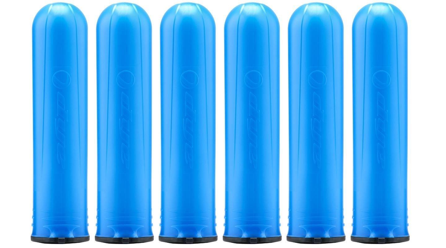 Dye Alpha 150 Round Paintball Pods Cyan 6 Pack